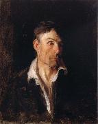 Frank Duveneck Portrait of a Man oil on canvas